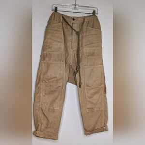 Dr. Collectors Men's Crop Cargo Fatigue Pants size medium